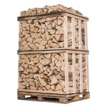 Legna da ardere premium 50 cm – Confezionata in pallet da 2 m³ / 2,5 steri