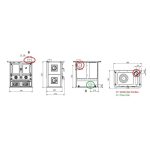 LA NORDICA Rosetta 5.0 Ceramica Liberty - 7.9 kW - immagine 6